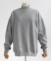 DHOLIC | リブハイネックオーバーサイズ裏起毛スウェットプルオーバー(スウェット)