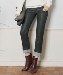 DHOLIC | 裏起毛ストレートジーンズ(デニムパンツ)