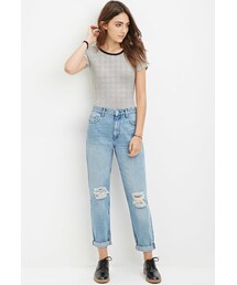 FOREVER 21 | FOREVER 21 Distressed Boyfriend Jeans(デニムパンツ)