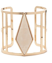 FOREVER 21 | FOREVER 21 Faux Marble Cutout Cuff(ブレスレット)
