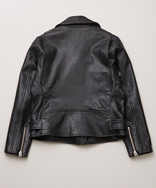 beautiful people(ビューティフルピープル)の「■別注■beautiful people×MIDWEST ライダースジャケット(ライダースジャケット・レディース・ブラック・130/140/150)」の3枚目の写真