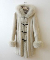 C・C・†CROSS | C.C.CROSS ムートンダッフルコート(ダッフルコート)