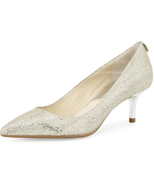 michael kors glitter pumps