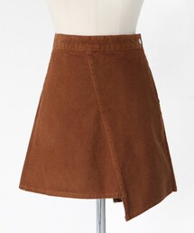 DHOLIC | アンバランスカットフレアミニスカート(スカート)