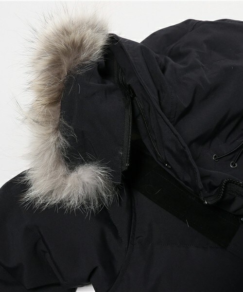 CANADA GOOSE(カナダグース)の「CANADA GOOSE CARSON(ダウンジャケット/コート・メンズ・ネイビー/ブラック・S/L/M)」の12枚目の写真