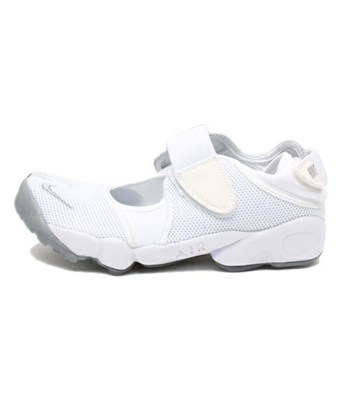 NIKE（ナイキ）の「ウィメンズ ナイキ エアリフト ホワイト NIKE WMNS AIR RIFT 315766-110（スニーカー・レディース・ホワイト・24cm/25cm/29cm）」の2枚目の写真