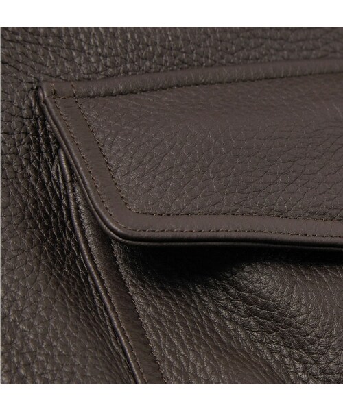 dunhill(ダンヒル)の「Dunhill Leather Bomber Jacket(ライダースジャケット・メンズ・Brown・XL)」の9枚目の写真