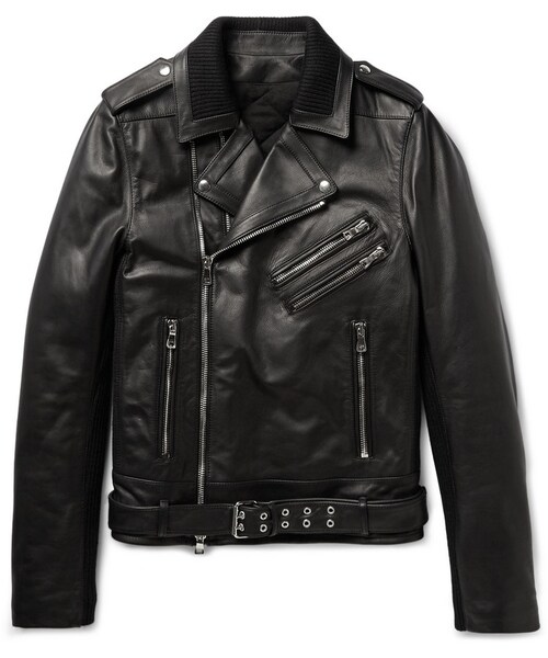 BALMAIN（バルマン）の「Balmain Leather Biker Jacket（ライダースジャケット）」 - WEAR