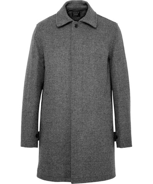 J.Crew（ジェイクルー）の「J.Crew MicroHoundstooth WoolBlend Car Coat（ジャケット/アウター