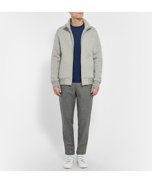 JAMES PERSE（ジェームスパース）の「James Perse Cotton-Jersey T-Shirt（Tシャツ/カットソー・メンズ・Blue・1/2/3/4/5）」の2枚目の写真