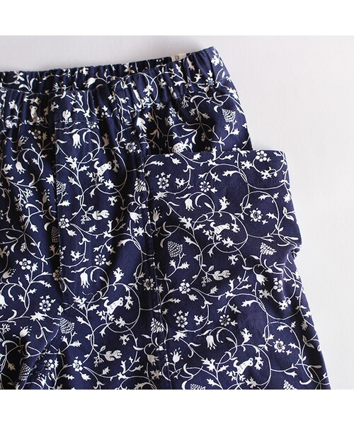 AlexanderLeeChang(アレキサンダーリーチャン)の「Aniara Easy Pants(パンツ・Navy・2/3)」の4枚目の写真