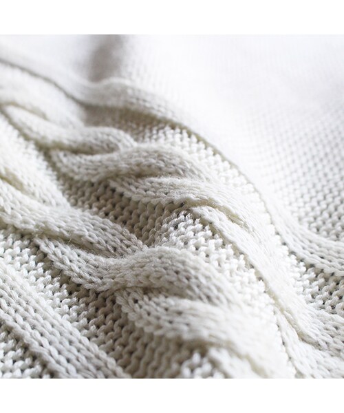 AlexanderLeeChang（アレキサンダーリーチャン）の「Fishplant Knit Sweater（トップス・Black/White・2）」の9枚目の写真