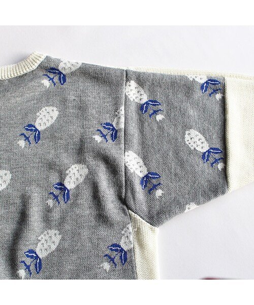 AlexanderLeeChang（アレキサンダーリーチャン）の「Fishplant Knit Sweater（トップス・Black/White・2）」の13枚目の写真