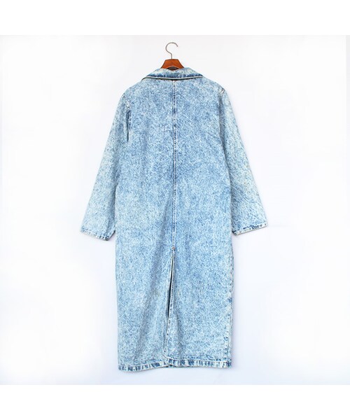 Vintage Clothing(ヴィンテージクロージング)の「Chemical Denim Coat(ジャケット/アウター・Light Indigo・One)」の7枚目の写真