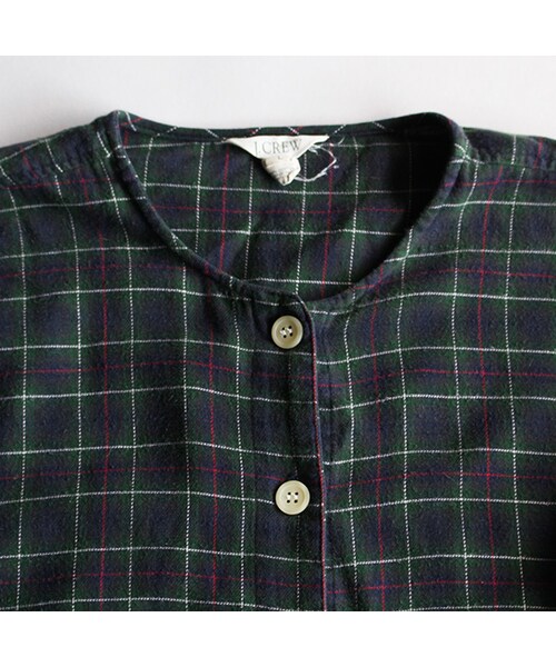 Vintage Clothing（ヴィンテージクロージング）の「All In One（トップス・Green Check・One）」の2枚目の写真