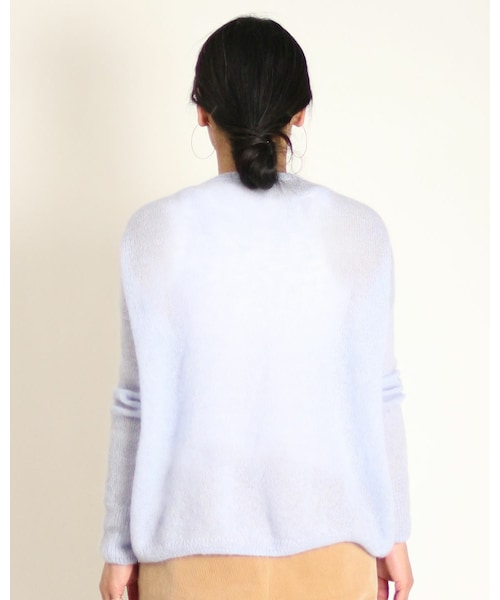 45R（フォーティファイブアール）の「アルパカタムフリルブラウス