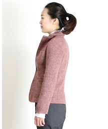 45R（フォーティファイブアール）の「シェットランドニットジャケット