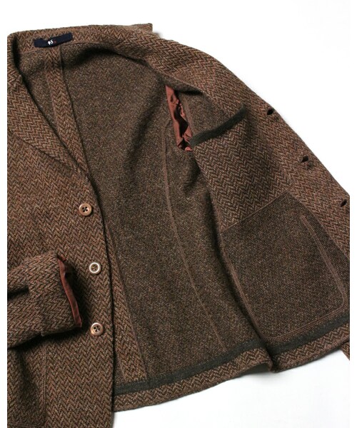 45R（フォーティファイブアール）の「シェットランドニットジャケット