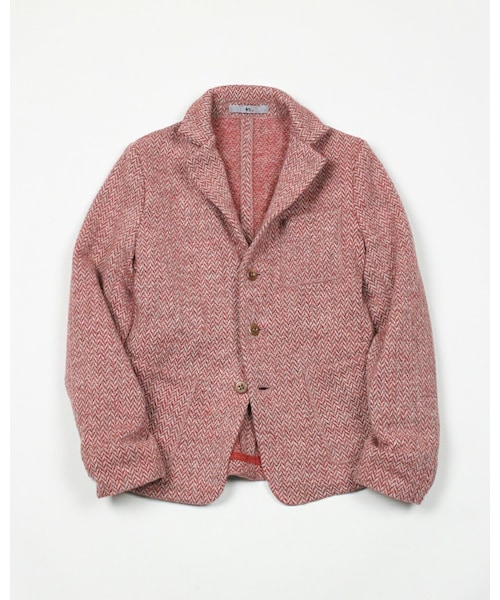 45R シェットランドニットジャケット　サイズ2 45R（フォーティファイブアール）の「シェットランドニットジャケット