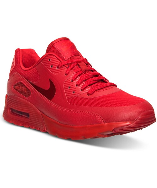 NIKE(ナイキ)の「Nike Women's Air Max 90 Ultra Essentials Running Sneakers from Finish Line(スニーカー・レディース・Red・6.5/7/7.5/8.5/9.5/10)」の3枚目の写真