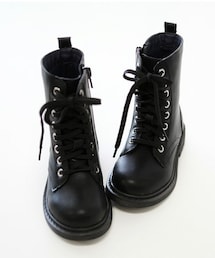 I LOVE J | ゲッドビベーシックウォーカー_ブラック(15cm~21cm)(ブーツ)