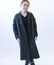 fredy emue | ビーバーロングテーラーコート(チェスターコート)