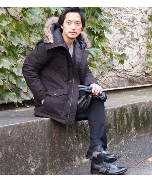 HAMNETT（ハムネット）の「【HAMNETT】 N3B MILITARY DOWN（ジャケット/アウター・メンズ・ブラック・S/M/L）」の18枚目の写真