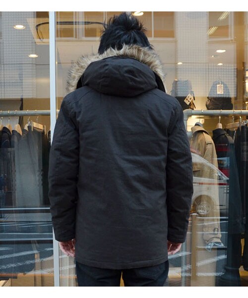 HAMNETT（ハムネット）の「【HAMNETT】 N3B MILITARY DOWN（ジャケット/アウター・メンズ・ブラック・S/M/L）」の4枚目の写真