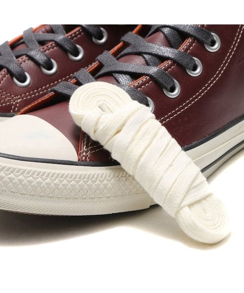 ゴリさん専用　コンバース　オールスター　ハイカット　赤茶色　革　希少26.5cm ゴリさん専用 コンバース オールスター ハイカット 赤茶色 革 希少26.5