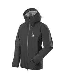 【美品】HAGLOFS スピリッツジャケット ブラック　男性用　Mサイズ HAGLOFS（ホグロフス）の「HAGLOFS ROC SPIRIT JACKET MEN（）」 - WEAR