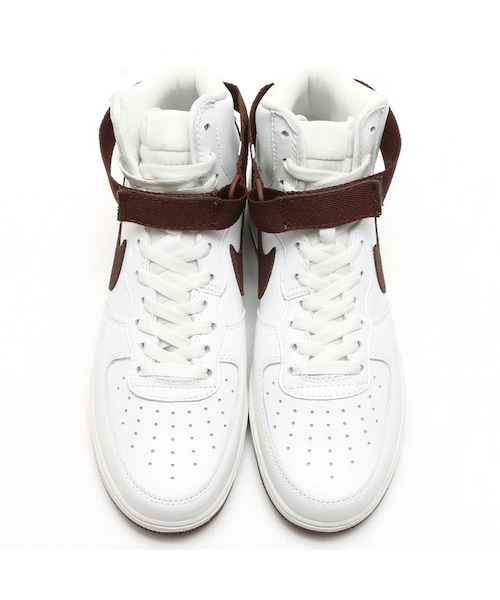 NIKEï¼ãã¤ã­ï¼ã®ãNIKE AIR FORCE 1 HI RETRO QS SUMMIT WHITE/CHOCOLATEï¼ã·ã¥ã¼ãºï¼ã - WEAR