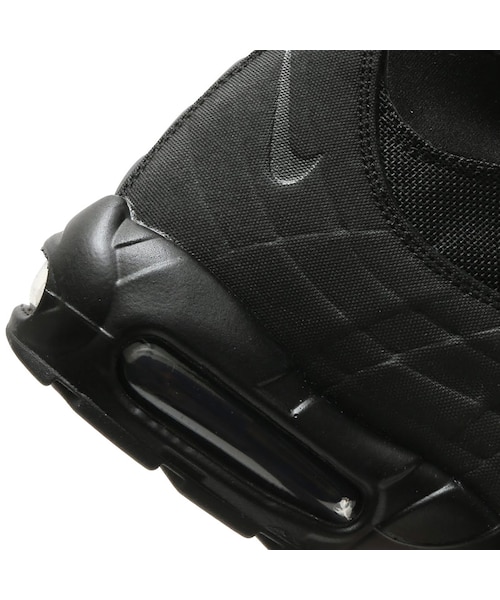 NIKE（ナイキ）の「NIKE AIR MAX 95 SNEAKERBOOT BLACK/BLACK（）」 - WEAR