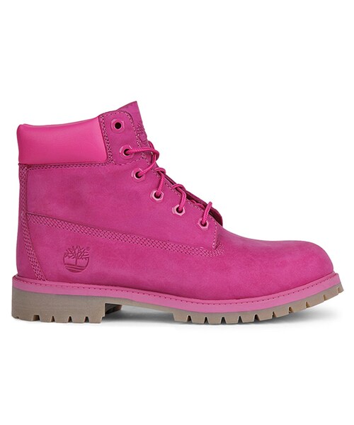Timberland ティンバーランド の Timberland 6 Premium Waterproof Boot Pink Nubuck Monochromatic シューズ Wear