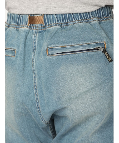 Gramicci（グラミチ）の「GRAMICCI/グラミチ × BEAVER/ビーバー 別注 Ankle Denim Narrow Pants（パンツ・メンズ・BLACK/USED・S/M/L）」の9枚目の写真