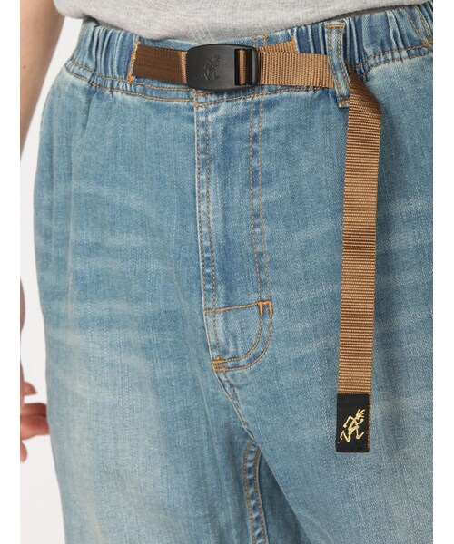 Gramicci（グラミチ）の「GRAMICCI/グラミチ × BEAVER/ビーバー 別注 Ankle Denim Narrow Pants（パンツ・メンズ・BLACK/USED・S/M/L）」の6枚目の写真