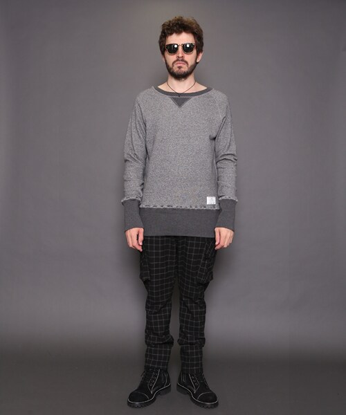VIRGOwearworks(ヴァルゴウェアワークス)の「Uk check strech cargo pants チェックカーゴパンツ(パンツ・メンズ・GRAY/BLACK・2/3/4)」の7枚目の写真