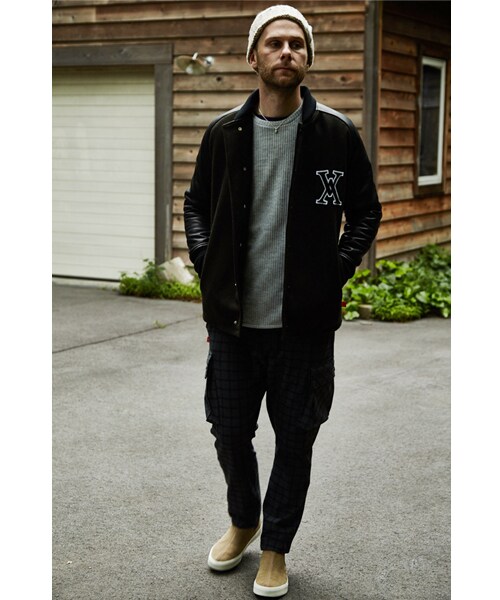 VIRGOwearworks(ヴァルゴウェアワークス)の「Uk check strech cargo pants チェックカーゴパンツ(パンツ・メンズ・GRAY/BLACK・2/3/4)」の11枚目の写真