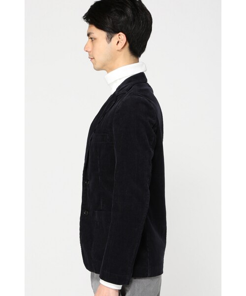 JOURNAL STANDARD（ジャーナルスタンダード）の「細畝コーデュロイジャケット（ジャケット/アウター・メンズ・ブラウン/ネイビー・M/L）」の6枚目の写真