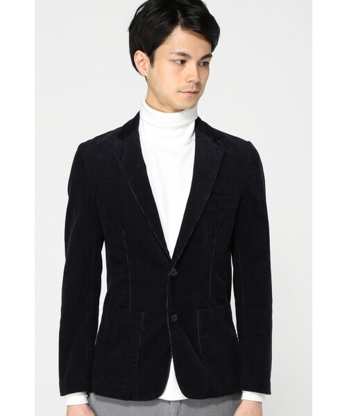 JOURNAL STANDARD（ジャーナルスタンダード）の「細畝コーデュロイジャケット（ジャケット/アウター・メンズ・ブラウン/ネイビー・M/L）」の5枚目の写真