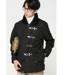 【美品】ジャーナルスタンダード　ハリスツイード　ファイヤーマンジャケット　L Journal Standard TRISECT ハリスツイード ファイヤーマン