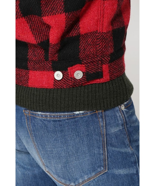 Harris Tweed ハリスツイード　rosso コート　チェック　高級 Harris Tweed ハリスツイード rosso コート チェック 高級
