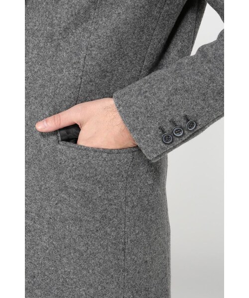 JOURNAL STANDARD（ジャーナルスタンダード）の「モッサーチェスターコート（ジャケット/アウター・メンズ・グレーA/キャメル/ネイビー・S/M/L）」の12枚目の写真
