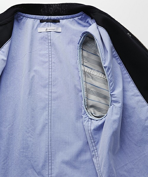 Johnbull Private labo(ジョンブルプライベートラボ)の「リブブルゾン(ブルゾン・メンズ・カーキ/ネイビー・SMALL/MEDIUM/LARGE)」の6枚目の写真