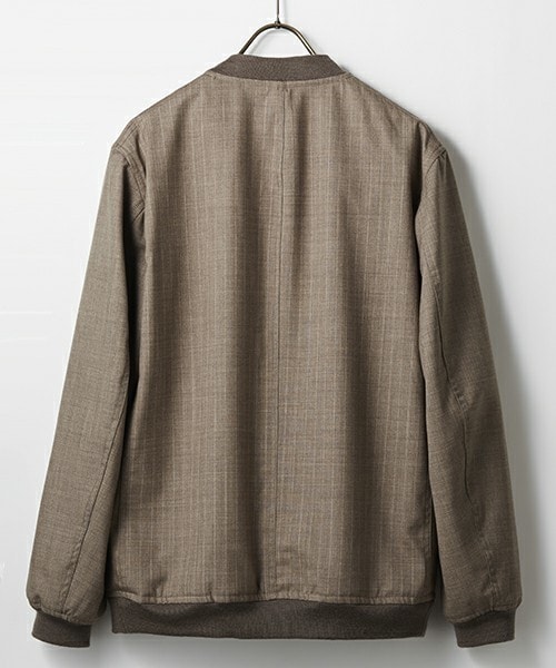 Johnbull Private labo(ジョンブルプライベートラボ)の「リブブルゾン(ブルゾン・メンズ・カーキ/ネイビー・SMALL/MEDIUM/LARGE)」の9枚目の写真