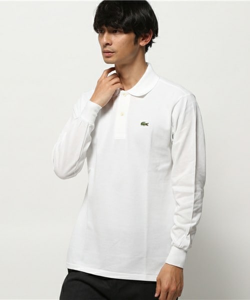 LACOSTE（ラコステ）の「LACOSTE ポロシャツ（ポロシャツ・メンズ・ホワイト/ネイビー/グリーン・M/L）」の2枚目の写真