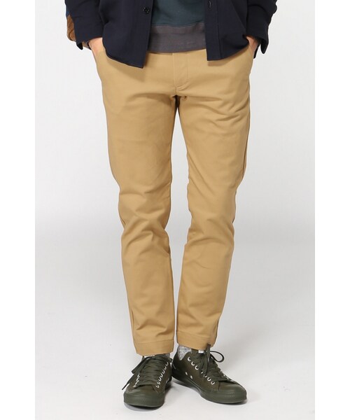 JOURNAL STANDARD(ジャーナルスタンダード)の「ハイウェポンピーチチノガタパンツ(パンツ・メンズ・ベージュ/カーキ/ネイビー・S/M/L)」の1枚目の写真