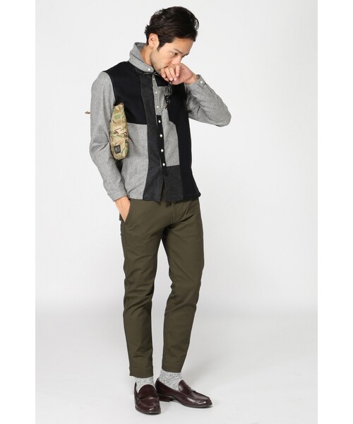 JOURNAL STANDARD(ジャーナルスタンダード)の「ハイウェポンピーチチノガタパンツ(パンツ・メンズ・ベージュ/カーキ/ネイビー・S/M/L)」の5枚目の写真