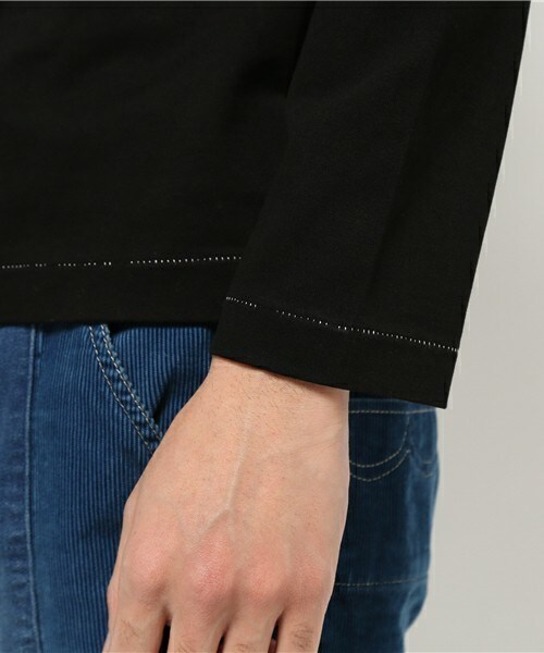 FRAPBOIS（フラボア）の「ジャージー（ジャージ・メンズ・ブラック/ホワイト・2/3）」の6枚目の写真