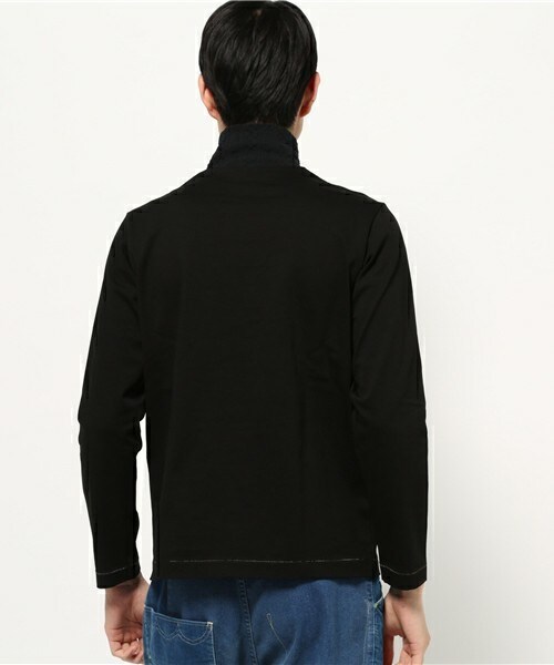 FRAPBOIS（フラボア）の「ジャージー（ジャージ・メンズ・ブラック/ホワイト・2/3）」の4枚目の写真