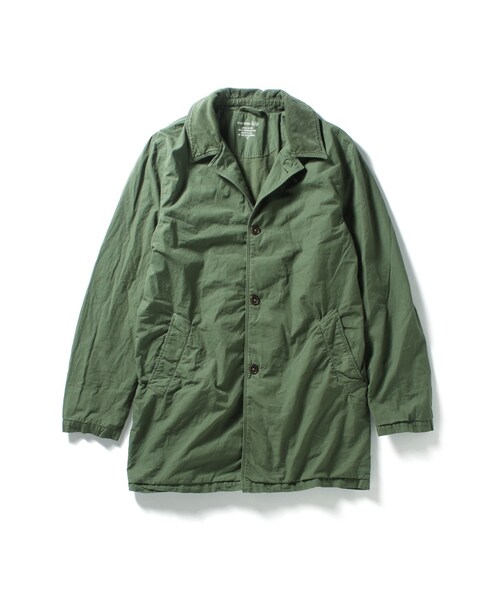 SAVE KHAKI UNITED（セーブカーキユナイテッド）の「Fleece Lined Trench（ジャケット/アウター・メンズ・ブラック A/キャメル/カーキ/ネイビー・XS/S/M）」の3枚目の写真